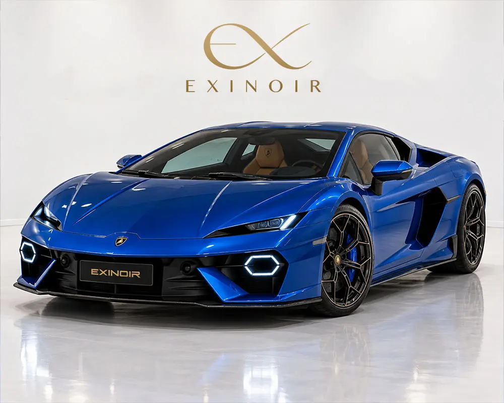 Lamborghini Temerario hybrid supercar available for luxury rental in Europe