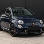 Abarth 595C Cabrio compact Italian performance car available for rental in Europe