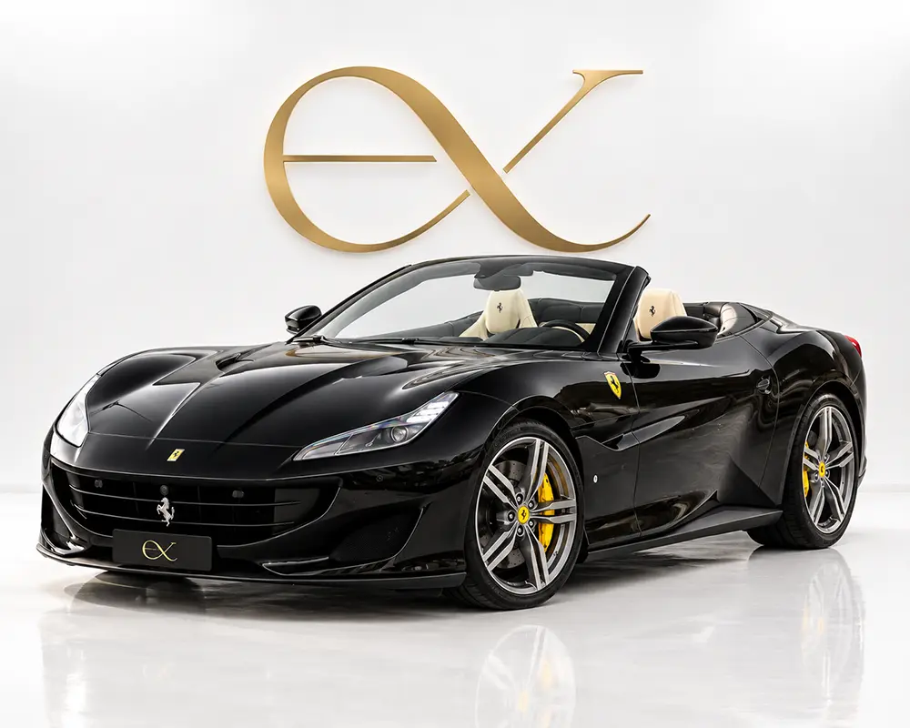 Ferrari Portofino M convertible available for luxury car rental in Europe