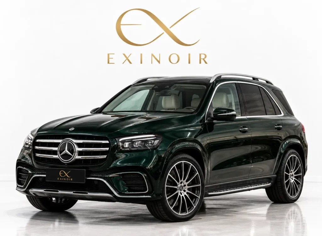 Mercedes-Benz GLE 450 d 4MATIC luxury SUV ready for a European mountain journey