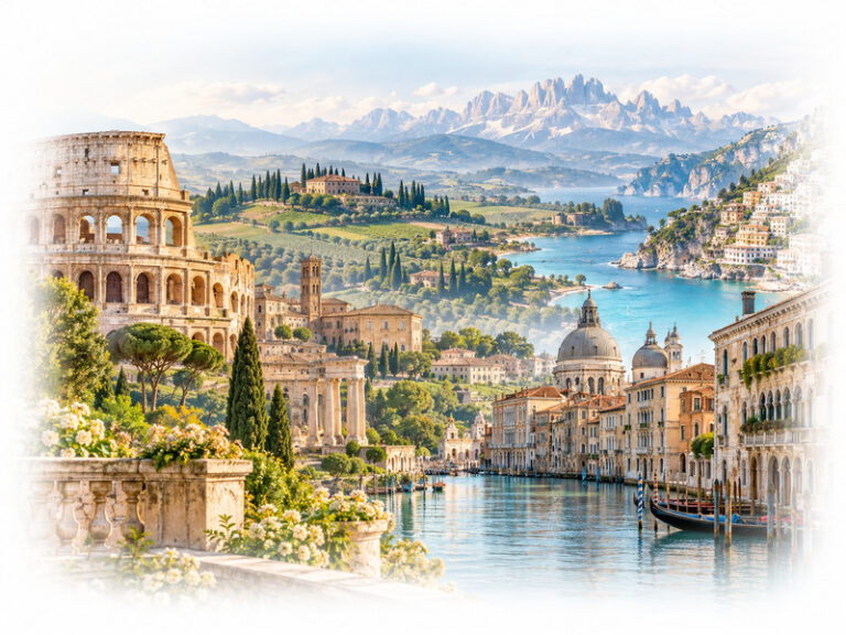 Luxury car rental in Italy